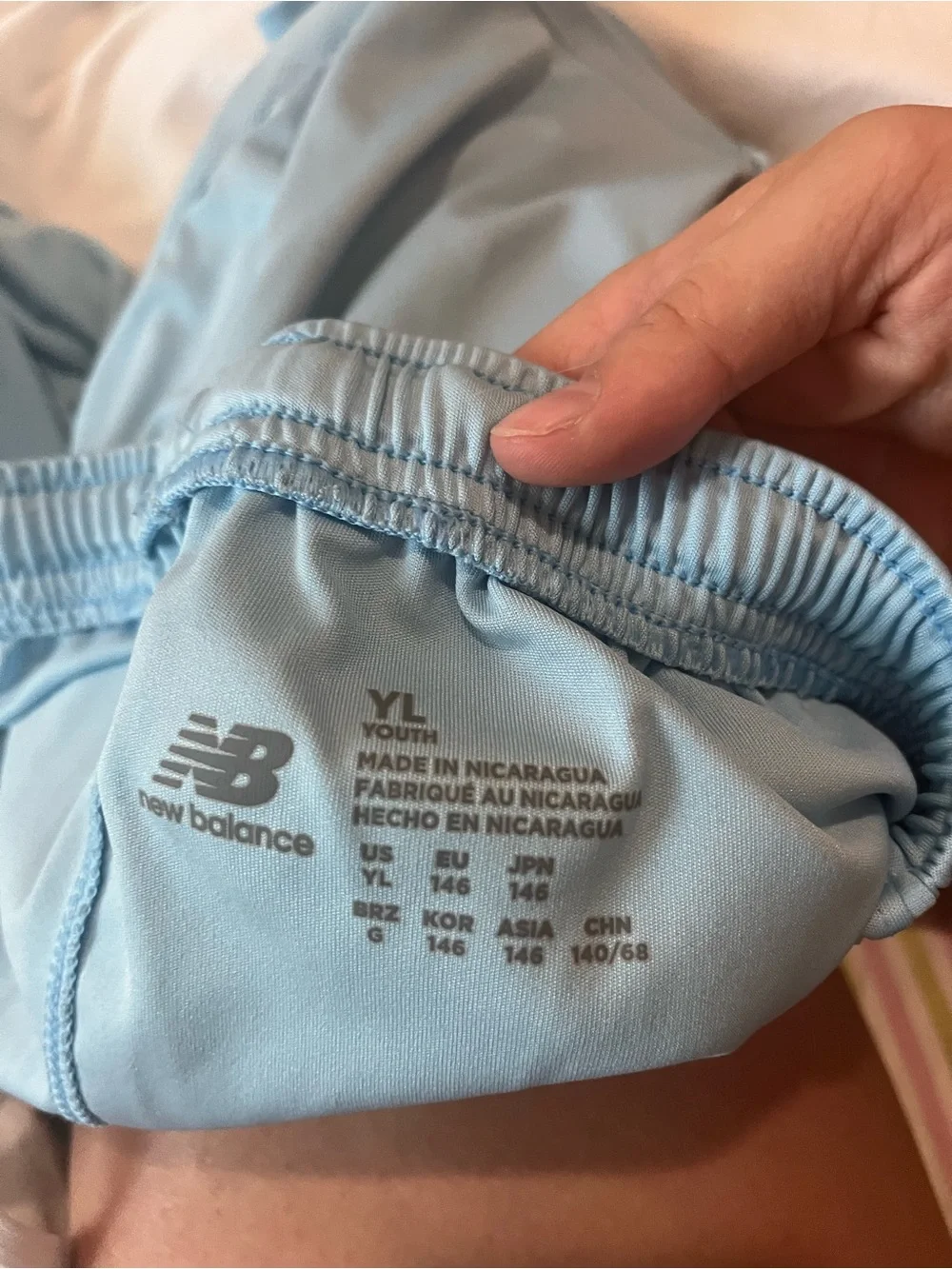 New Balance Men's Sky Blue Athletic Shorts - Lightweight Training Shorts